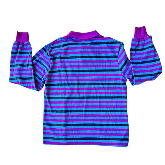 Vintage Levi Stauss Co Ladies Striped Double Snap Closure Top Small? Cal… - Picture 9 of 12